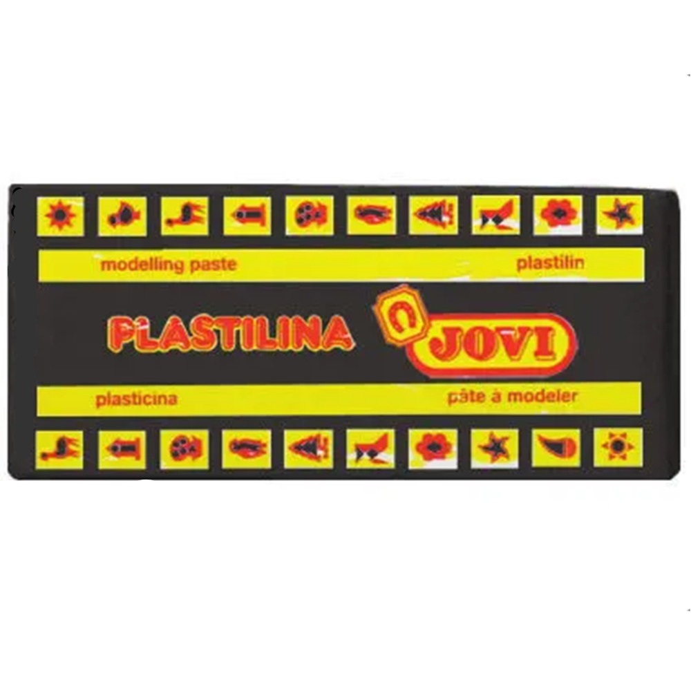 Plastilina Jovi Negra Nº71, 150g