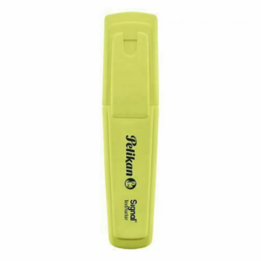 Resaltador Pelikan Signal Pastel Color Amarillo Banana ,(pack de 10 uds)