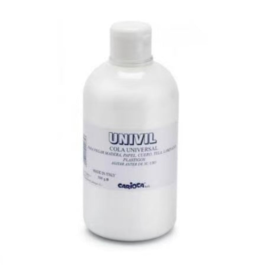 Cola blanca Univil Carioca de 500 gramos.