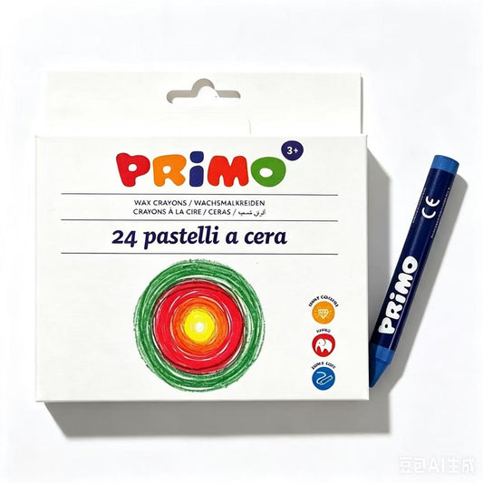 Set of 24 Maxi Jumbo Primo Morocolor Wax Crayons