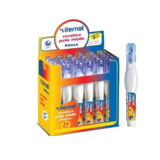 Koala Pen Corrector (by Iternet), 7 ml, pack of 24 units